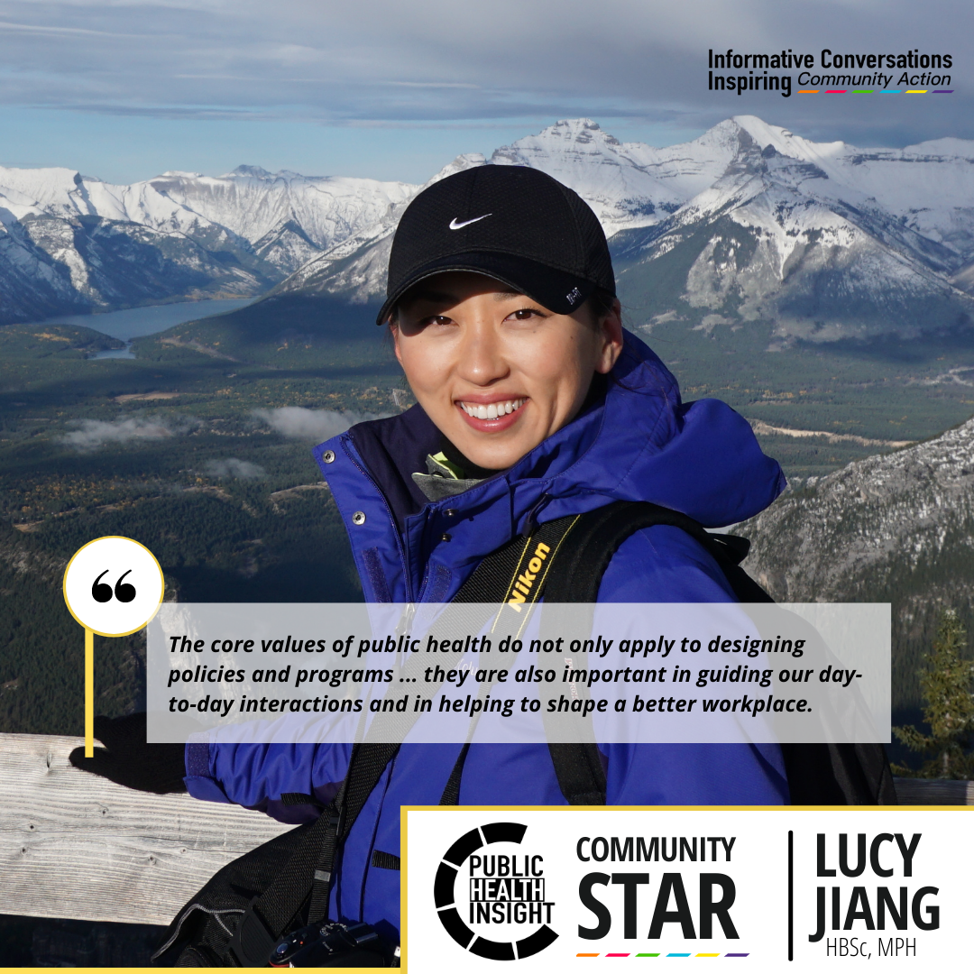 Public Health Insight Community Star: Lucy Jiang