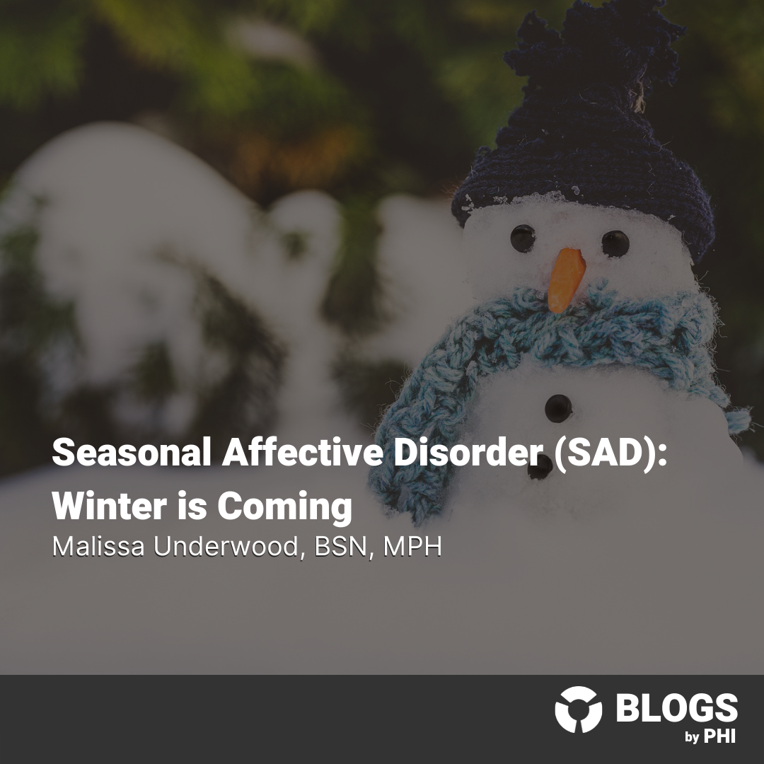 Seasonal Affective Disorder (SAD): Winter is Coming