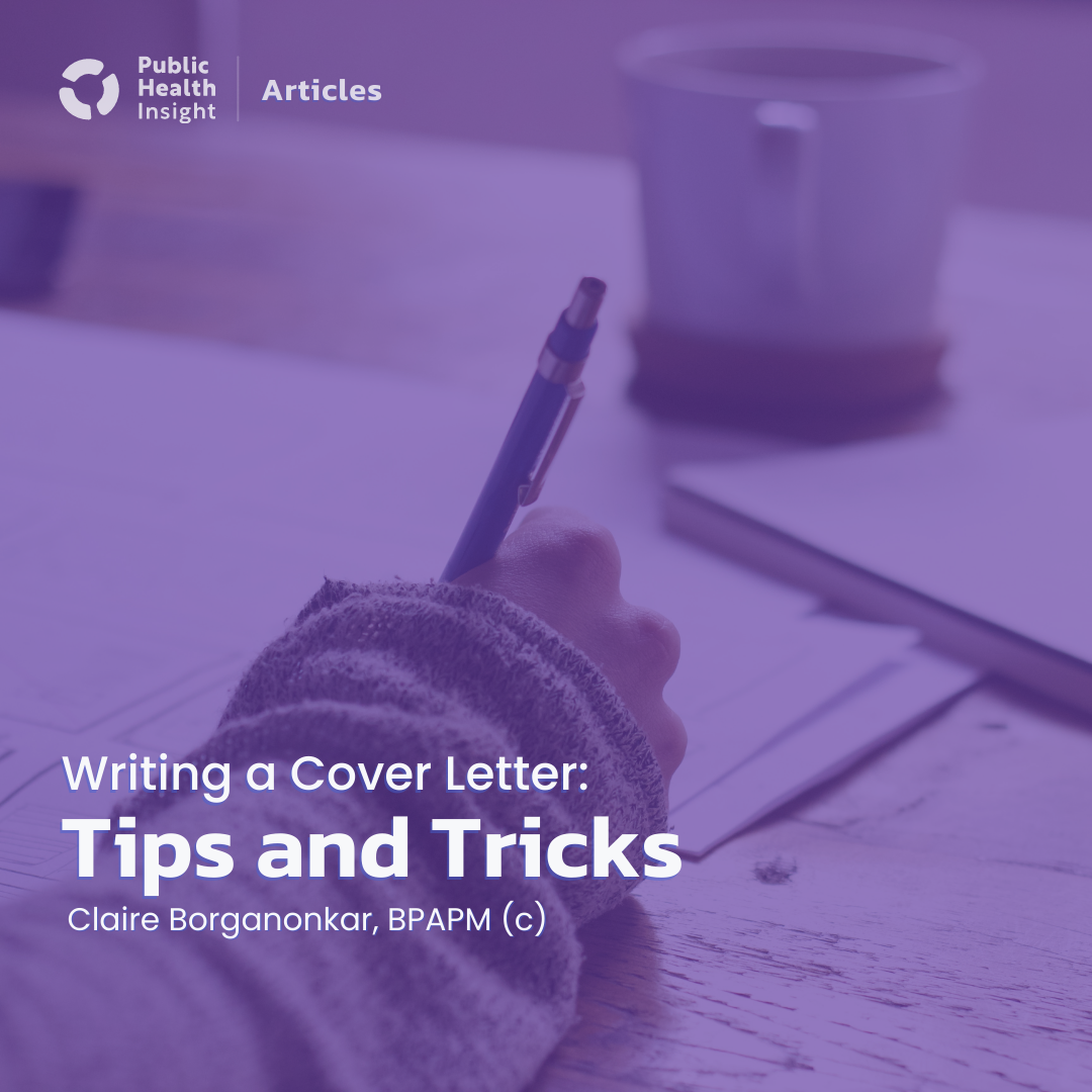 Writing a Cover Letter: Tips and Tricks